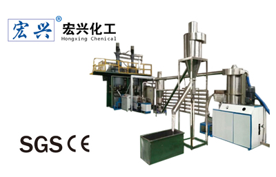 700L-2500L反应釜法热熔胶粒生产线 