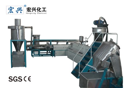 SJL-120型热熔胶挤出水下造粒生产线