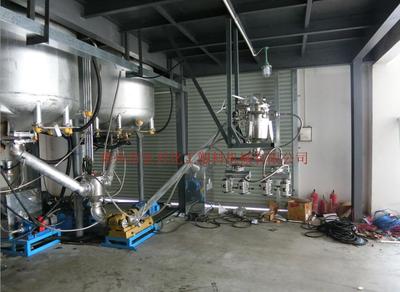 1000L型反应釜法热熔压敏胶生产线